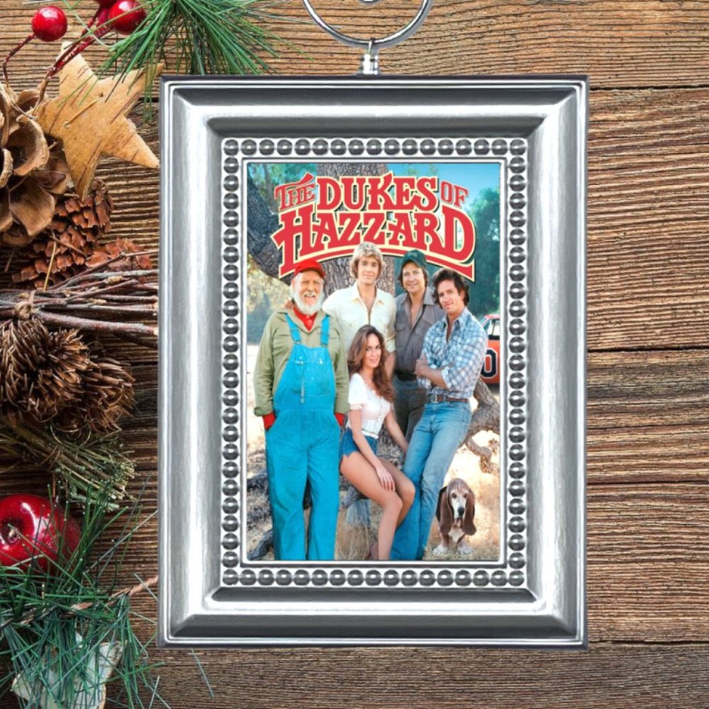 The‎ Dukes of Hazzard Retro Nostalgic Christmas Tree Ornament
